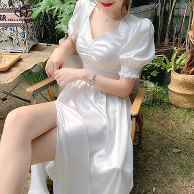Белое летнее платье с кружевом короткое | Fashion, Couture fashion, Ready  to wear
