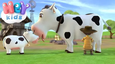 Корова Зорька - Детские песни - Развивающие мультфильмы для детей - YouTube