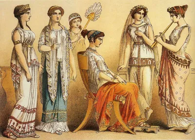 Мировая мода: Мода Древней Греции