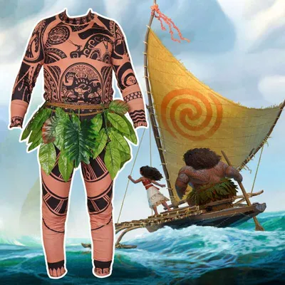 Карнавальный костюм ДеЛюкс Моана Дисней ( Ваяна) Disney Store Moana Deluxe  2023 (ID#1776698739), цена: 3650 ₴, купить на Prom.ua