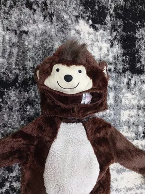 Костюм детские обезьяна Widmann Monkey, коричневый, полиэстер, 146 см -  Ksenukai.lv