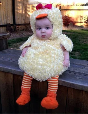 Как сделать костюм цыпленка для девочки? | Baby duck costume, Diy baby  halloween costumes, Baby halloween costumes