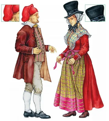 Buy men's urban costume of the 19th century