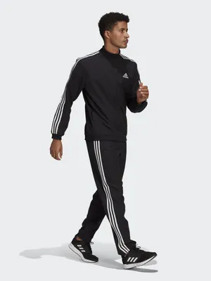 Костюм спортивный adidas MTS WVN HOODED, цвет: черный, RTLAAK937401 —  купить в интернет-магазине Lamoda