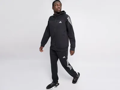 Спортивный костюм adidas мужской цвет чёрный | ANSWEAR.ua