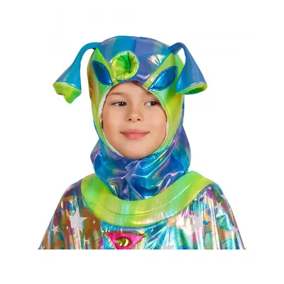 Детский костюм космического монстра зелено-голубой (7318), 128 см. — купить  в интернет-магазине по низкой цене на Яндекс Маркете