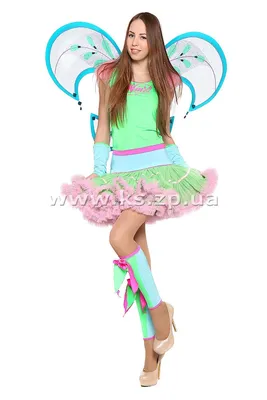 Флора Русалка классический ребенка костюм WINX Club (7-8 лет)  (ID#1318225031), цена: 864 ₴, купить на Prom.ua