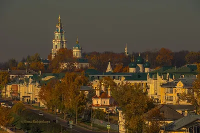 Осенний город .Кострома. Фотограф Елена Рубинская