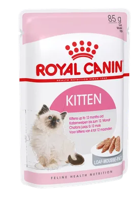 Royal Canin Kitten пауч 85г паштет для котят купить, цена в  интернет-магазине \