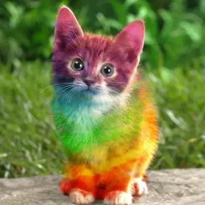 Разноцветные котята - 54 фото