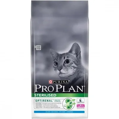 Сухой корм, Purina Pro Plan, для стерилизованных кошек и кастрированных  котов, с кроликом купить с доставкой в интернет-магазине зоогастроном.ру