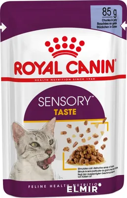 Корм для котов Royal Canin Sensory Taste Jelly 85 г (1528001/9003579018910)  купить | ELMIR - цена, отзывы, характеристики
