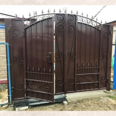 Кованые ворота в Казани, цены и фото