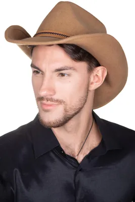 Ковбойская шляпа Индианы Джонса, светло-коричневая - купить за 7500 руб:  недорогие ковбойские шляпы в СПб