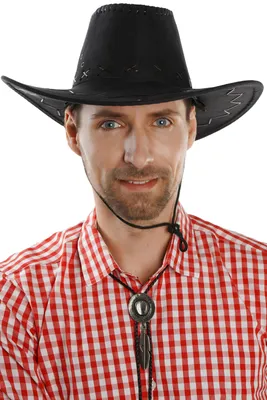 Черная ковбойская шляпа - купить за 1200 руб: недорогие ковбойские шляпы в  СПб