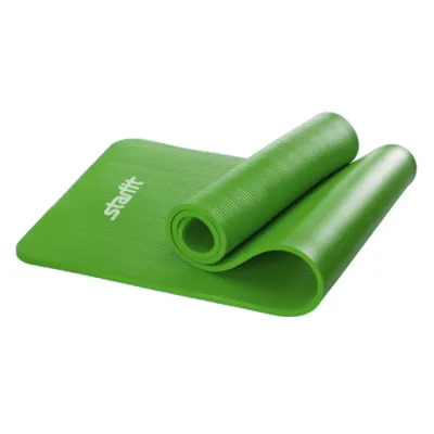 Коврик для фитнеса 10 мм, зеленый купить недорого, цена отзывы  характеристики
