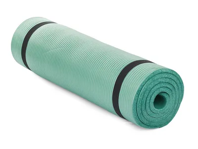 Купить коврик для йоги и фитнеса из пвх двусторонний in258, размер  173х61х0,6 см, розово-голубой indigo выгодно в Магазине Спорт - Пермь