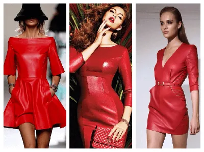 Самые модные кожаные платья весны 2023: как выбрать идеальную модель