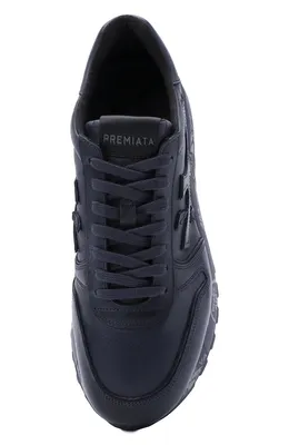 Мужские темно-синие кожаные кроссовки mick на шнуровке PREMIATA купить в  интернет-магазине ЦУМ, арт. MICK/VAR1807