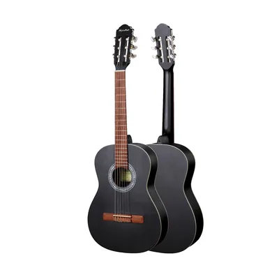 ML-C4-4/4-BK Классическая гитара, цвет черный, MiLena-Music купить в  интернет магазине Лидер Саунд с бесплатной доставкой, характеристики,  отзывы, фото