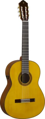 YAMAHA CG-TA NATURAL Трансакустическая гитара классика — купить по низкой  цене