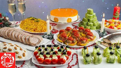 Menu for the New Year 2021! I cook 10 dishes for the HOLIDAY TABLE: cake,  salads, snacks, meat - YouTube
