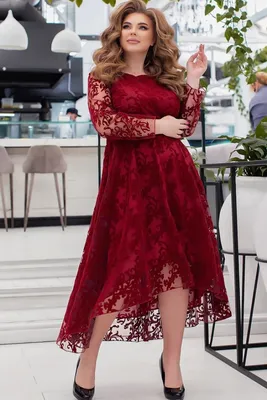 Купить шикарное платье для полных женщин в Украине от производителя