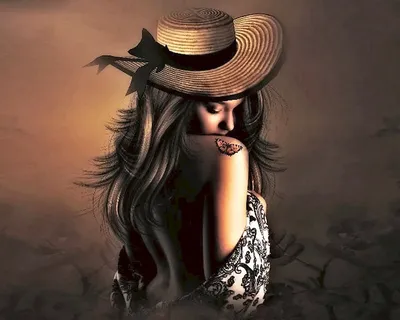 Красивые уверенно девушка или женщина в платье и шляпе на изолированном W  Стоковое Фото - изображение насчитывающей черный, сторона: 98318978
