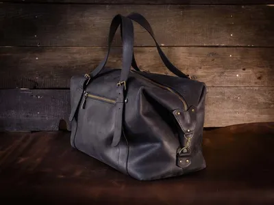 Купить дорожную сумку из натуральной кожи ручной работы - аксессуары с  доставкой по Москве в интернет магазине Ginzo.ru