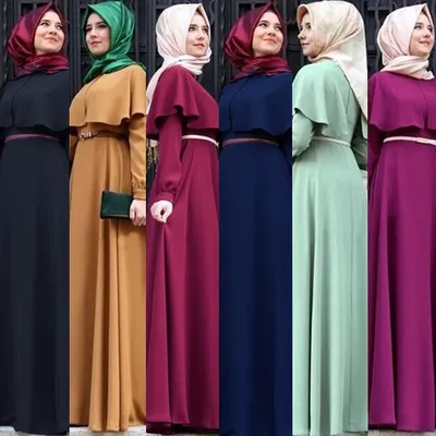 Красивые исламские платья фото