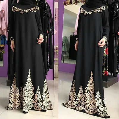 Мусульманские платья для девушек - 60 фото