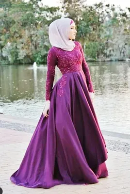 Мусульманские свадебные платья - 68 фото