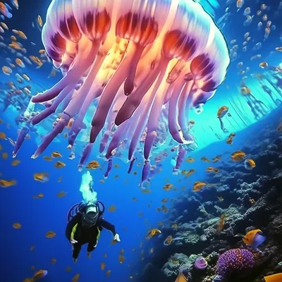 Самые красивые обитатели океана медузы 2015 - YouTube | Медуза, Океан,  Картинки