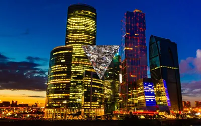 обои : Москва Сити, ночь, Постмодернизм, Городской пейзаж 2910x1818 -  A1412E - 1390521 - красивые картинки - WallHere