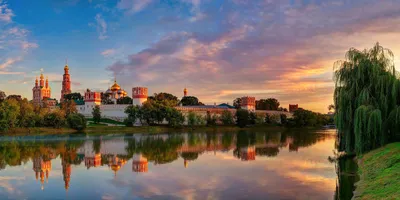 обои : Москва, novodevichy convent mother of god of smolensk, лето  3000x1500 - goodfon - 1010057 - красивые картинки - WallHere