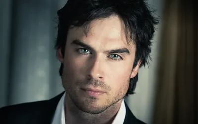 Картинка Ian Somerhalder мужчина красивая Лицо Взгляд 1920x1200