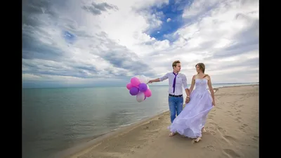 Свадебная фотосессия на море: лучшие позы и идеи