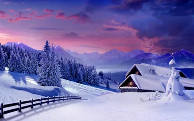красивые пейзажи природы зимой: 26 тыс изображений найдено в  Яндекс.Картинках | Пейзажи, Зимние сцены, Живописные пейзажи