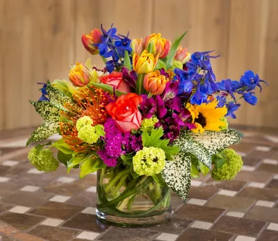 Красивые цветы яркие букеты - 71 фото