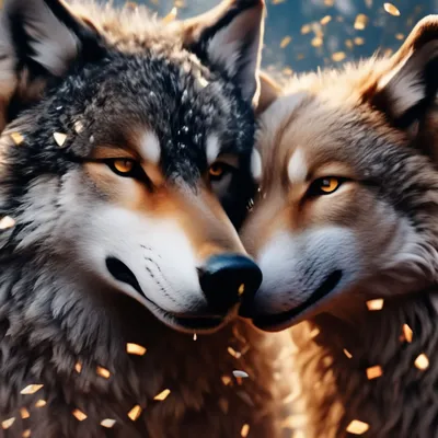 Ауф! Милые земельные почесушки волков сняли на видео в Воронежском  заповеднике