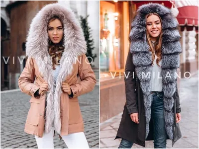 Красивые женские зимние куртки фото