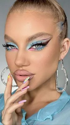 Пин от пользователя Francisco ygo на доске make up в 2023 г | Идеи макияжа,  Макияж глаз, Макияж в стиле грандж