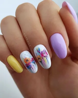 Маникюр На руках Обои для Iphone Модный Видео | Floral nails, Sassy nails,  Sunflower nails