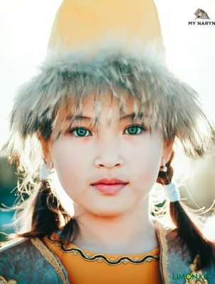Фото дня: Как выглядит одна из самых красивых девочек в Кыргызстане