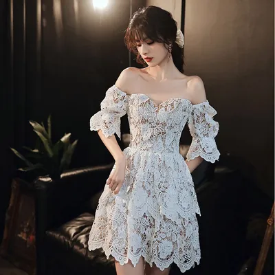 Красивые вечерние платья короткие купить в Москве – Цена в  интернет-магазине PrincessDress