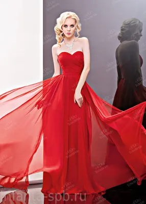 Красное вечернее платье - прокат от 5000 руб. | Москва