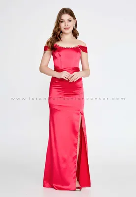 Бордовые атласные платья от производителя - купить оптом, розница -  Lipinskaya Brand -
