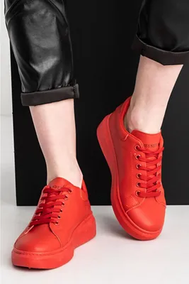 Женские красные кроссовки Nike Air Force 1 Low Red