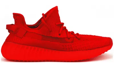 Кроссовки Adidas Yeezy Boost 350 V2 Red красные купить