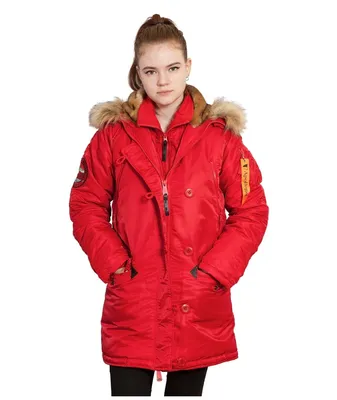 Куртка Аляска Женская - Apolloget Alaska Wmn 2020 (красная - flag red)